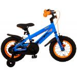 Volare Rocky Children's Bicycle - Boys - 12 inch - Blue - Two handbrakes