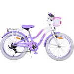 Volare Lovely children's bike - Girls - 20 inch - Purple - 6 gears