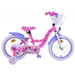 Disney Minnie Children's bike - Girls - 16 inch - Pink - Two hand brakes