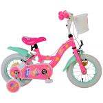 Barbie Children's bike - Girls - 12 inch - Pink - Two Hand Brakes