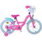 Barbie Children's bike - Girls - 16 inch - Pink - Two hand brakes