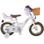 Volare Blossom Children's bike - Girls - 12 inch - White - Two hand brakes