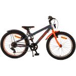 Volare Rocky Kinderfiets - 20 inch - Grijs Oranje - 95% afgemonteerd - Prime Collection