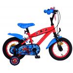 Ultimate Spider-Man Kids bike - Boys - 12 inch - Blue/Red - Two hand brakes