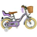 Volare Blossom Children's bike - Girls - 12 inch - Purple - Two hand brakes