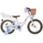 Volare Blossom Children's bike - Girls - 16 inch - White - Two Hand Brakes