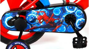 Spider-Man Kids bike - Boys - 12 inch - Red Blue