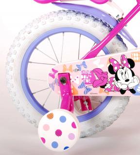 Disney Minnie Bow-Tique Kinderfiets - Meisjes - 14 inch - Roze - twee handremmen