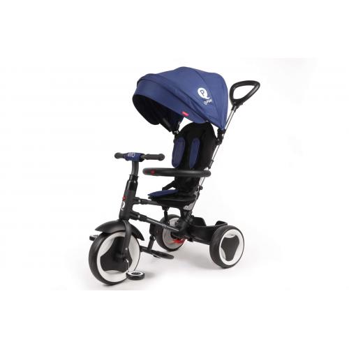 QPlay Tricycle Rito 3 in 1 - Boys and Girls - Blue - Deluxe