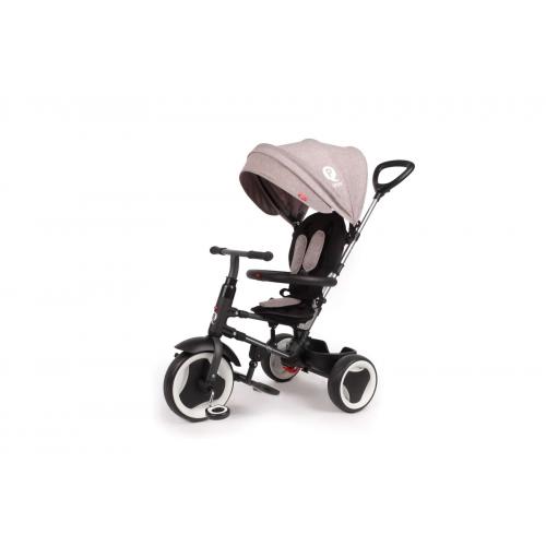 QPlay Tricycle Rito 3 in 1 - Boys and Girls - Grey - Deluxe