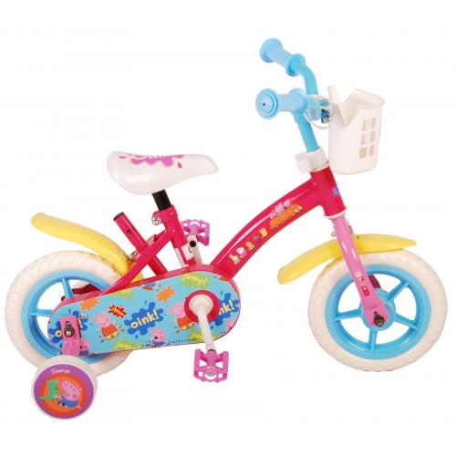 Peppa Pig Children's Bicycle - Girls - 10 inch - Pink / Blue