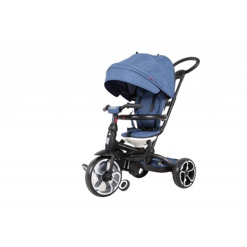 Qplay Tricycle Prime 4 in 1 - Boys and Girls - Blue