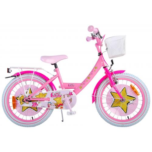 LOL Surprise Children's Bicycle - Girls - 18 inch - Pink - 95% assembled