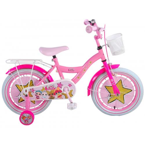 LOL Surprise Children's Bicycle - Girls - 16 inch - Pink