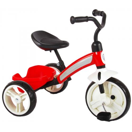 QPlay Elite Tricycle - Boys and Girls - Red