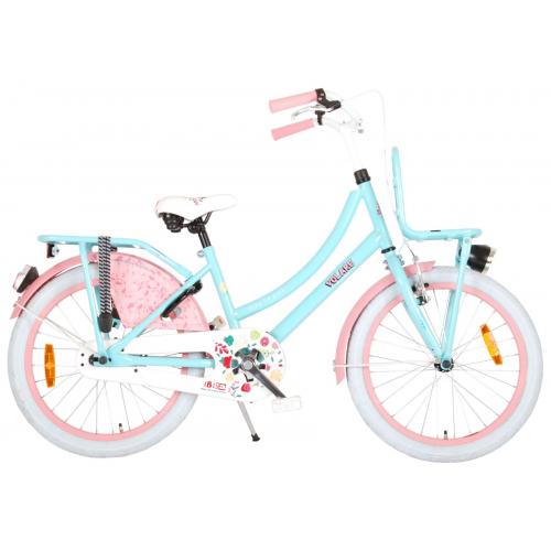 Volare Ibiza Children's Bicycle - Girls - 20 inch - Blue / Pink - 95% assembled