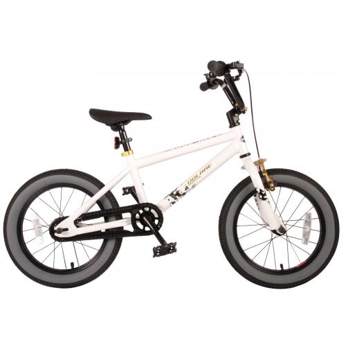 Volare Cool Rider Children's Bicycle - Boys - 16 inch - White - 95% assembled