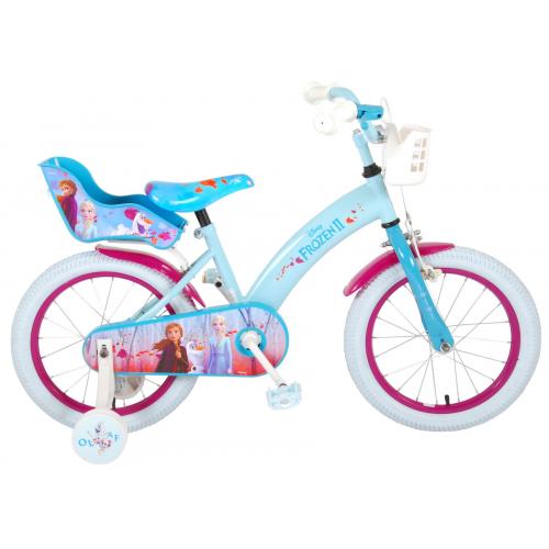 Disney Frozen 2 - Children's Bicycle - Girls - 16 inch - Blue / Purple