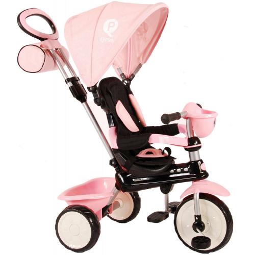 QPlay Tricycle Comfort 4 in 1 - Girls - Pink