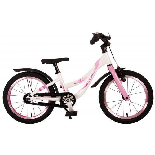 Volare Glamour Children's Bicycle - Girls - 16 inch - Pearl Pink - Prime Collection
