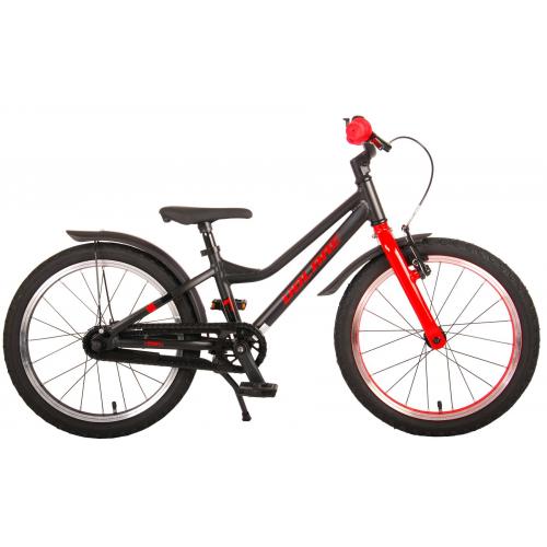 Volare Blaster Children Bicycle - Boys - 18 inch  - Black Red - Prime Collection