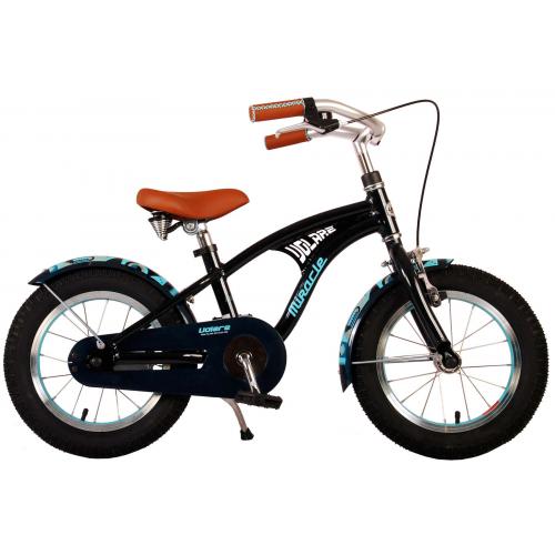 Volare Miracle Cruiser Children's Bicycle - Boys - 14 inch - Matt Blue - Prime Collection