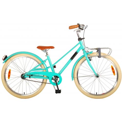 Volare Melody Children's bicycle - Girls - 24 inch - Turquoise - Prime Collection