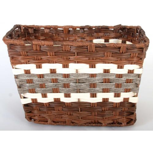 Volare Braided Wicker Bicycle Basket - Large