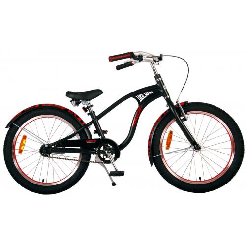 Volare Miracle Cruiser Children's bike - Boys - 20 inch - Matt black - Prime Collection