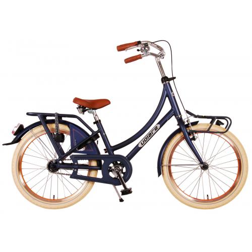 Volare Classic Oma Kinderfiets - Girls - 20 inch - Matt Blue