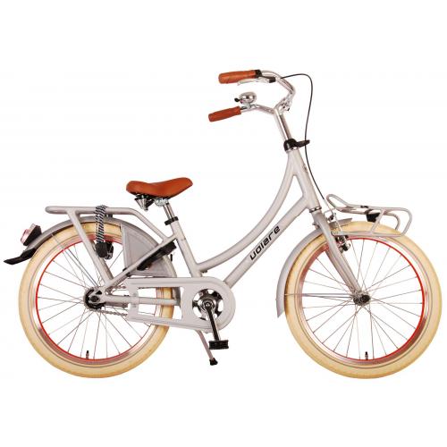 Volare Classic Oma Kinderfiets - Girls - 20 inch - Matt Silver