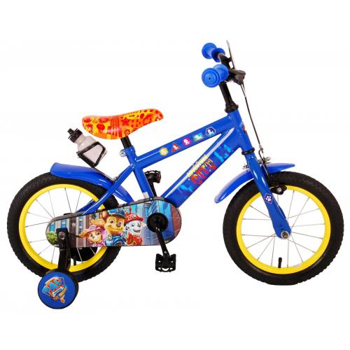 Paw Patrol Children's Bicycle - Boys - 14 inch - Red Blue - 95% assembled
