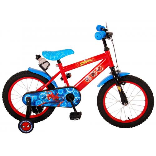 Ultimate Spider-Man Children's bike - Boys - 16 inch - Blue Red