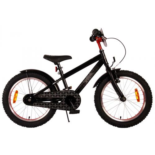 Spider-Man Children's Bicycle - Boys - 18 inch - Matt Black