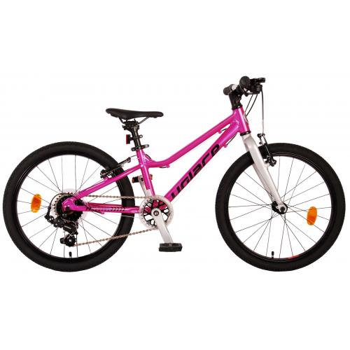 Volare Dynamic children's bike - Girls - 20 inch - Pink - 2 Hand brakes - 7 Gears - Prime Collection