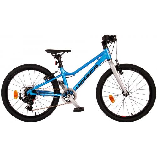 Volare Dynamic Childrensbike - Boys - 20 inch - Blue - 2 Handbrakes - 7 Gears - Prime Collection