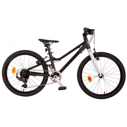 Volare Dynamic Children's Bicycle - Boys - 24 inch - Matt Black - 2 Hand Brakes - 7 Speed - Prime Collection