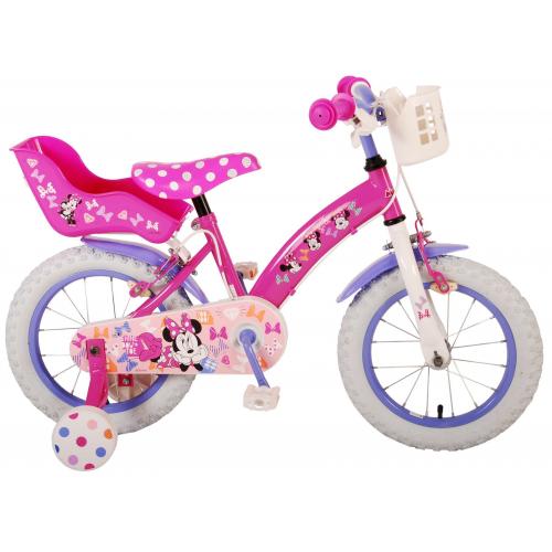 Disney Minnie Cutest Ever! - Children's bike - Girls - 12 inch - Pink - Two handbrakes