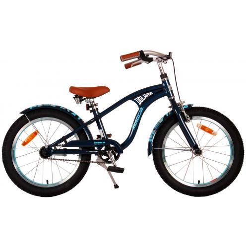 Volare Miracle Cruiser Children's Bicycle - Boys - 18 inch - Mat Blue - Prime Collection