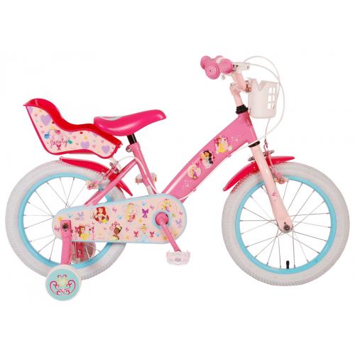 Disney Princess Children's Bicycle - Girls - 16 inch - Pink - Two Hand Brakes