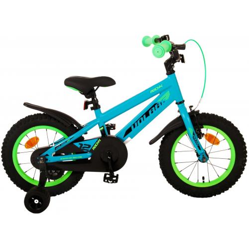 Volare Rocky Children's Bicycle - Boys - 14 inch - Green
