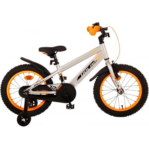 Volare Rocky Children's Bicycle - Boys - 16 inch - Grey