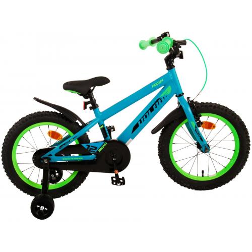 Volare Rocky Children's Bicycle - Boys - 16 inch - Green