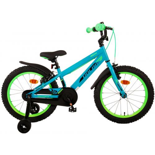 Volare Rocky children's bike - boys - 18 inch - Green - Two hand brakes
