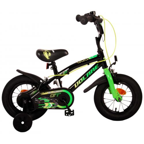 Volare Super GT Children's bike - boys - 12 inch - Green - Two handbrakes