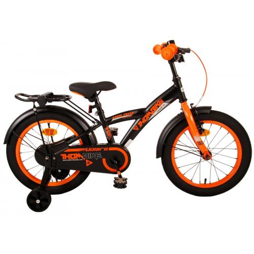 Volare Thombike Kinderfiets - Jongens - 16 inch - Zwart Oranje