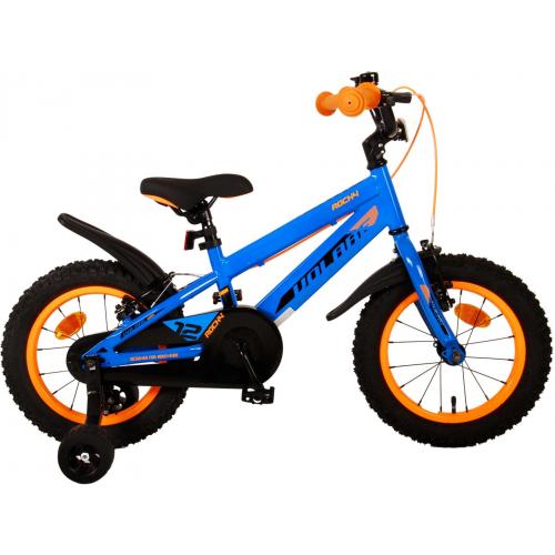 Volare Rocky Children's Bicycle - Boys - 14 inch - Blue - Two handbrakes