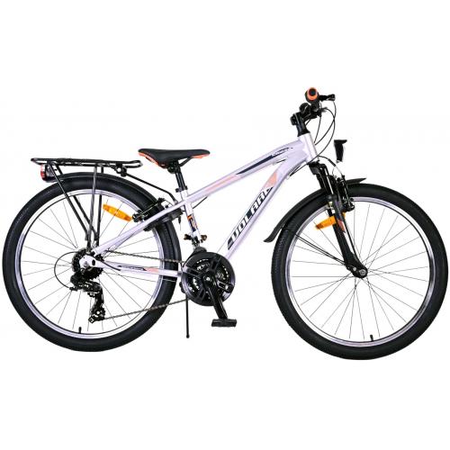 Volare Cross Kids bike - Boys - 24 inch - Silver - 18 gears