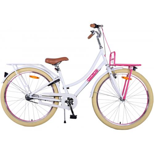 Volare Excellent Children's bike - Girls - 26 inches - White - Shimano Nexus 3 gears