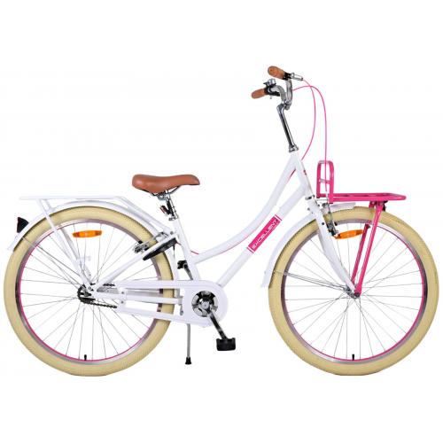 Volare Excellent Children's bike - Girls - 26 inches - White - Two hand brakes